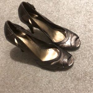Copper colored Giani Bini pumps